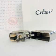 Bật Lửa CHIEF Chủ Đề Cánh Buồm Tình Yêu Mã CF2033N - Vỏ Đồng Nguyên Khối Càng Dùng Càng Bóng
