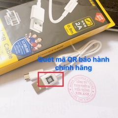 Cáp sạc nhanh Pisen Micro USB (Fast) 2A 900mm ( MU20-900), Hàng chính hãng