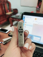 BẬT LỬA ZIPPO BẠC GIẢ CỔ THUẬN BUỒM XUÔI GIÓ -HỘP QUẸT ZIPPO