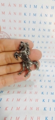 Miếng dán Eblem trang trí Zippo chủ đề Chiến Mã chất liệu hợp kim nhôm, hàng chuẩn zin nhập Mỹ