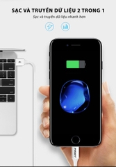 Dây sạc nhanh Pisen chăn cắm IOS, 2.4A , dài 1 mét ( AL05-1000)- Hàng chính hãng nội địa, Kim Ánh bảo hành 12 tháng