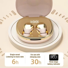 Tai Nghe Bluetooth 6.0 F213 Không Dây Mini Nhỏ Gọn Âm Thanh Nổi Giảm Tiếng Ồn Chống Nước Thể Thao Tai Nghe Ngủ Tàng Hình