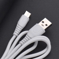 Dây sạc 3A LI-TOP LX33 chân Micro (Túi), dòng điện 5V-3A, Kim Ánh cho dùng thử 30 ngày, bảo hành chính hãng 12 tháng