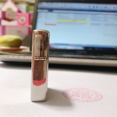 Bật lửa Zippo MỸ mạ bạch kim gõ búa 2 mặt chạm bàng mũi kim cương, Hàng chính hãng
