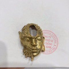 Eblem Ziippo Mỹ chủ đề THIÊN ÁC Chuẩn Zin, chất liệu Đồng thau Solid Brass