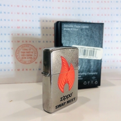 Bật lửa, hộp quẹt Zippo Street Mỹ chủ đề Ngọn lửa SWAP, Cam kết hàng chính hãng có giấy Hải quan gửi kèm đơn hàng