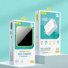 Bộ sạc nhanh LI-TOP AC29 100W chân Type C , có chứng nhận 3C tiêu chuẩn quốc gia, bảo hành chính hãng 12 tháng