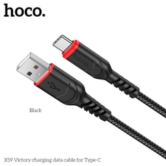 2 mét - Dây sạc nhanh  X59 chuôi Type C dây dù dài 2 mét , Hàng chính hãng