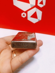 Bật lửa Zippo Mỹ Lacke bạc MATCHLESS PERFORMANCE, khắc ăn mòn full nắp, bản giới hạn No.0177, Hàng chính hãng