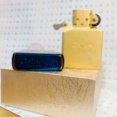 Hộp quẹt CHIEF chính hãng, khắc laser 4 măt chủ đề Kỵ Sĩ Khải Huyền Xanh Titan, vỏ bằng đồng bền bỉ sáng bóng theo thời gian