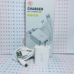 Bộ sạc Li-Top Rio Tinto AT06 5V- 2A chân Micro, chứng nhận 3C tiêu chuẩn quốc gia, bảo hành chính hãng 12 tháng