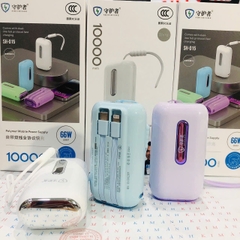 Pin sạc dự phòng SH-015 công suất 22.5W sạc siêu nhanh, dung lượng 10000mAh sạc nhanh hai chiều, có tiêu chuẩn 3C