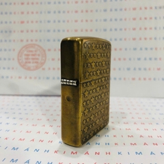 Bật lửa Zippo Mỹ chủ đề Ngôi Sao Brass, Cam kết hàng chính hãng có giấy Hải quan gửi kèm đơn hàng
