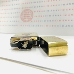 Bật lửa Zippo Slim Mỹ chu niên Hawaii hiếm gặp, sản xuất 1989, hàng chính hãng có giấy Hải quan gửi kèm đơn hàng