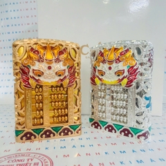 Bật Lửa CHIEF Chủ Đề Bàn Tính Thần Thú - Hàng Chính Hãng Vỏ Đồng Nguyên Khối Càng Dùng Càng Sáng Bóng