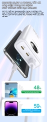 Pin sạc dự phòng PISEN QUICK Power Cube 20000mAh, công suất 30W sạc nhanh hai chiều - Hàng chính hãng