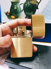 BẬT LỬA ZIPPO MỸ 204, Solid Brass KHẮC ĂN MÒN Full nắp chủ đề AIRBORNE, Hàng chính hãng