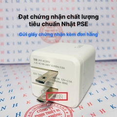 Củ sạc xuất Nhật GaN 30W KFLY ( JHX-AC2052) đạt chứng nhận PSE tiêu chuẩn Nhật Bản, bảo hành chính hãng 12 tháng