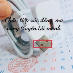 Bộ sạc nhanh 66W LI-TOP AC16 chân Micro, chứng nhận 3C tiêu chuẩn quốc gia, được dùng thử 30 ngày, bảo hành 12 tháng