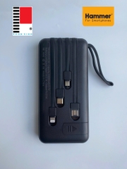 Pin Sạc Dự Phòng Hammer H-PC03 2.1A/5V, dung lượng10.000mAh, hàng chính hãng bảo hành 12 tháng