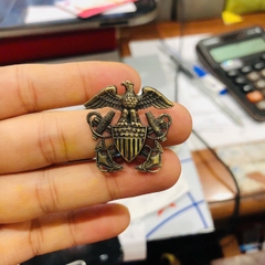 Miếng dán Eblem trang trí Zippo chủ đề U.S NaVy ( Hải Quân), chất liệu đồng thau Solid Brass, hàng chuẩn zin Mỹ