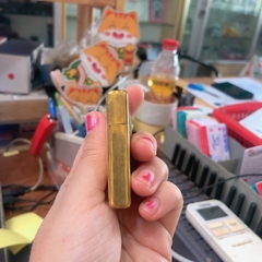 Bật lửa Zippo Mỹ Slim Brass Chu niên 32-89  Play trơn đơn giản, Hàng chính hãng