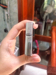 Bật lửa, hộp quẹt Zippo USA, Màu Trắng Bạc Loại Trơn Bóng, Vỏ bằng đồng ruột thép không gỉ có tem đỏ