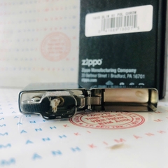 Bật lửa Zippo Slim Mỹ Silver Mirror 1610, hàng chính hãng có giấy nhập khẩu gửi kèm theo đơn hàng