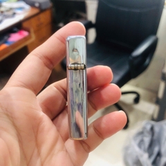 Bật lửa Zippo Mỹ Slim khắc laser LOVE RUSS & CHERI mộc đáy ngược chữ xéo hiếm gặp, sản xuất 1978