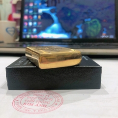 Bật lửa Zippo Mỹ Brass, khắc ăn mòn Chủ đề Thuận Buồm Xuôi Gió,  Hàng chính hãng