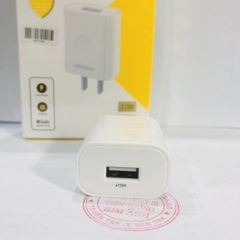 Cóc sạc Pisen Mr White I Charger 2A ( TS-C134), dòng điện 5V -2A, công suất 10W bảo hành chính hãng 12 tháng