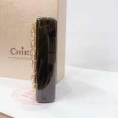 Bật lửa, hộp quẹt Chief đồng nguyên chất chủ đề Quan Công cầm đao, hàng loại 1 cao cấp vỏ bằng đồng