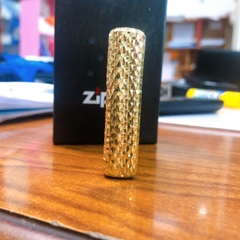 Bật lửa Zippo Armor Mỹ gõ búa 5 mặt mẫu hoa mai, Hàng chính hãng