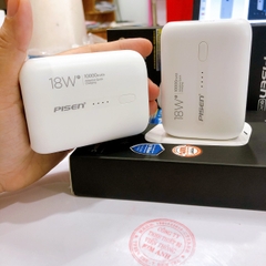 Sạc dự phòng PISEN Quick-miniQP18 (TS-D287) 10000mAh, sạc nhanh công suất  18W, Hàng chính hãng bảo hành 24 tháng