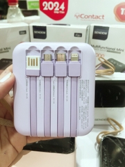 Pin sạc dự phòng chính hãng Sendem P301 kèm cáp sạc, dung lượng chuẩn 10000mAh