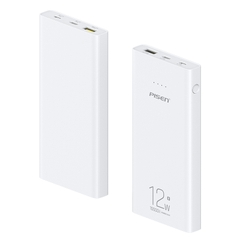 Pin Sạc dự phòng PISEN Electric Library 10000mAh, 12W (TS-D324), màu trắng, bảo hành 24 tháng