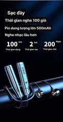 Tai nghe Bluetooth Duopuni DPN-01 Kiểu dáng thể thao, ừa tập vừa nghe nhạc, cam kết hàng chính hãng BH 12 tháng