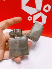 Bật lửa Zippo Mỹ Lacke bạc MATCHLESS PERFORMANCE, khắc ăn mòn full nắp, bản giới hạn No.0177, Hàng chính hãng