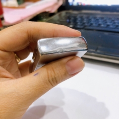Bật lửa Zippo Mỹ trơn đơn giản mộc ngược, sản xuất 1985, Hàng chính hãng