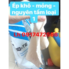 Thạch dừa thô nguyên tấm to size xuất khẩu 1 kg (4 tấm to), nấu chè dừa dầm, trà sữa, thả bóng mực