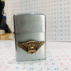 Eblem dán trang trí Zippo chủ đề CAMEL - LẠC ĐÀ chất liệu hợp kim nhôm, hàng chuẩn zin Mỹ