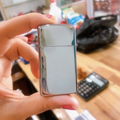 Bật lửa, hộp quẹt Zippo Mỹ Slim in sơn chủ đề Zippo Slim Lighter, Hàng chính hãng