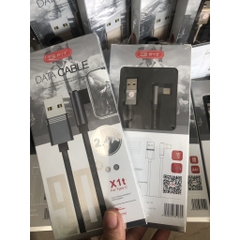 TYPE C-Dây sạc điện thoại BYZ X1 chuôi TypeC Chuyên Game-Đầu sạc vuông cáp gập chống gãy ngàm- Hàng Chính Hãng