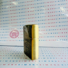 Bật lửa Zippo Mỹ Brass MANUFACTURING XV, Cam kết hàng chính hãng có giấy Hải quan gửi kèm đơn hàng