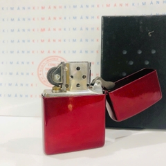 Hộp quẹt Zippo Brass MỸ chủ đề Candy Red, hàng chính hãng có giấy nhập khẩu gửi kèm theo đơn hàng
