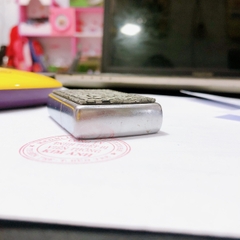 Bật lửa, hộp quẹt Zippo Mỹ Eblem Hoa Văn Ý đẹp, Hàng chính hãng