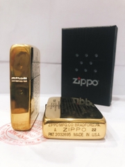 Bật lửa Zippo phiên bản 1941, khắc chìm GUARANTEE,  Hàng loại 1 vỏ bằng đồng có tem đỏ