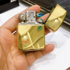 Bật lửa Zippo Armor vỏ dầy khắc ăn mòn cẩn xà cừ Zippo BRADFORD, hàng loại 1 vỏ đồng có tem đỏ