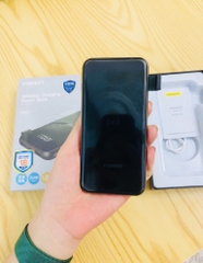 Sạc Dự Phòng Không Dây Pisen Wireless Charging  8000mAh ( Mặt kính, 2x USB Smart, Fast, Micro, LCD)- (TS-D252), Grey