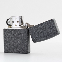Bật lửa, hộp quẹt Zippo Mỹ đen mờ (mã 211ZL) chống trầy, hàng chính hãng do Kim Ánh nhập khẩu có giấy Hải Quan đi kèm